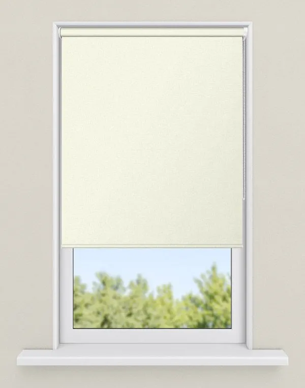 rolgordijnen creme - kleur Cream, ondoorzichtig