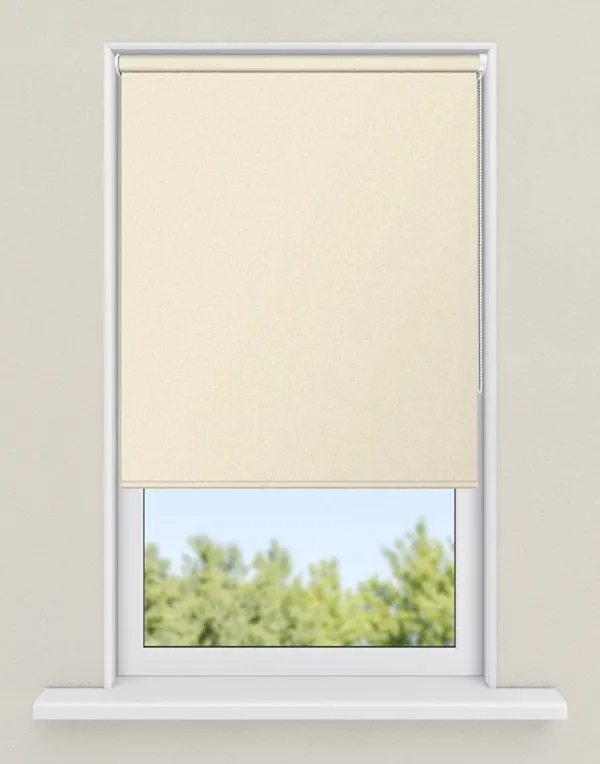 rolgordijnen creme - kleur Linnen, ondoorzichtig