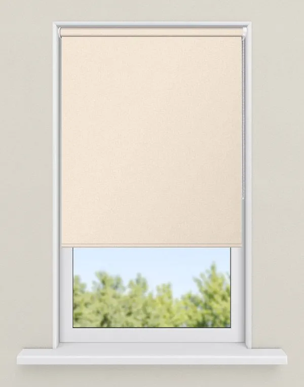 rolgordijnen creme - kleur Coconut, ondoorzichtig