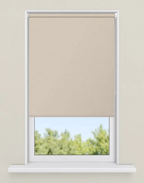 rolgordijnen natuurtint - kleur Haver, ondoorzichtig