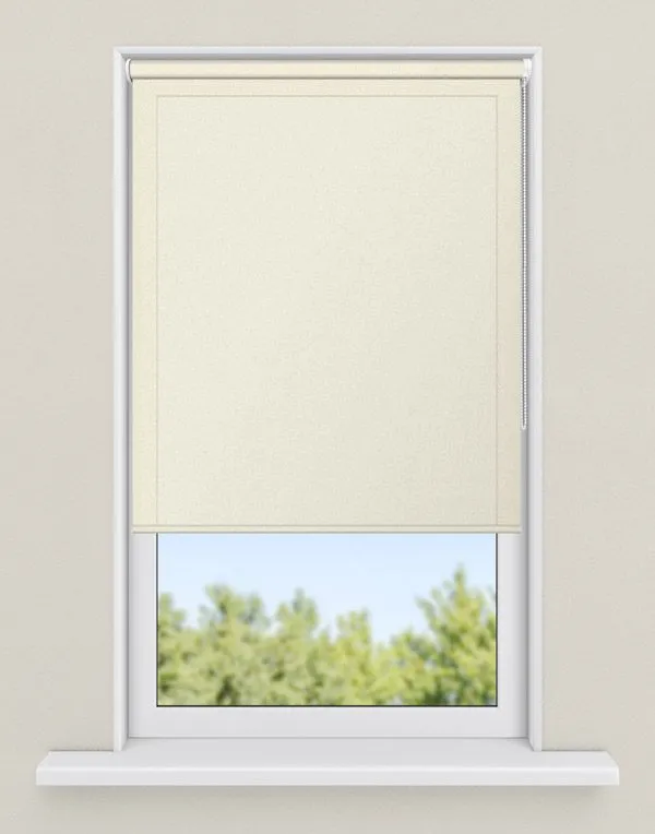 rolgordijnen creme - kleur Duiven, transparant