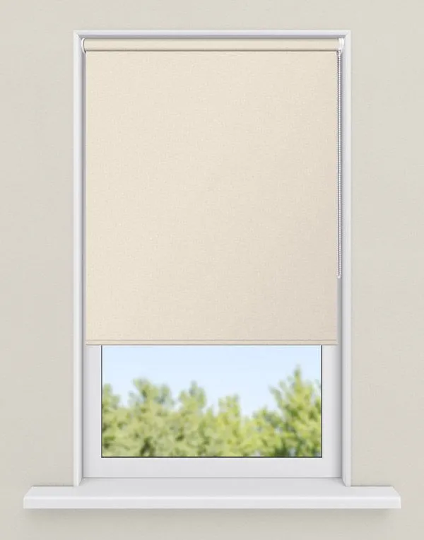 rolgordijnen creme - kleur Antiek wit, verduisterend