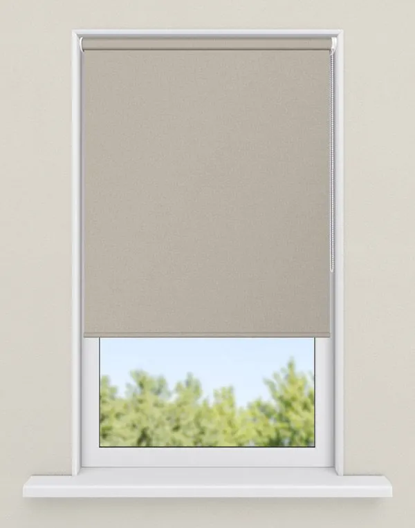 rolgordijnen natuurtint - kleur Lichte taupe, verduisterend