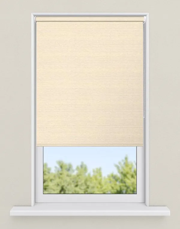 rolgordijnen natuurtint - kleur Beige structuur, ondoorzichtig