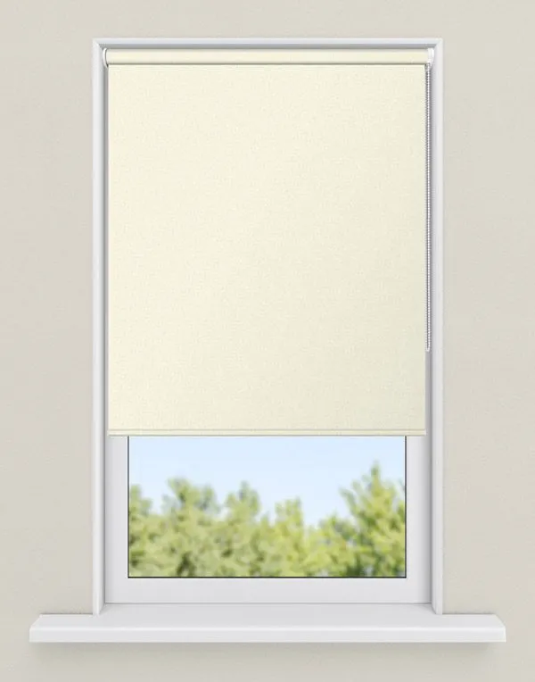 rolgordijnen creme - kleur Beige, ondoorzichtig