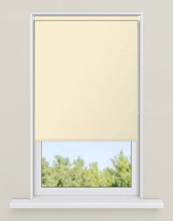 rolgordijnen creme - kleur Lichte abrikoos, ondoorzichtig