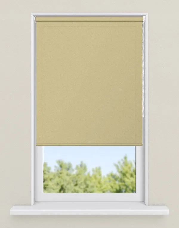 rolgordijnen natuurtint - kleur Khaki geweven, half-transparant