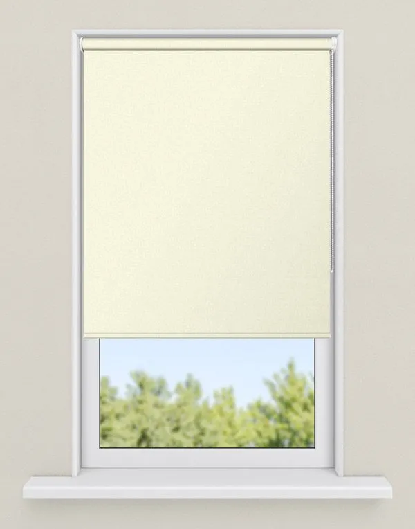 rolgordijnen geel - kleur Dark cream, verduisterend