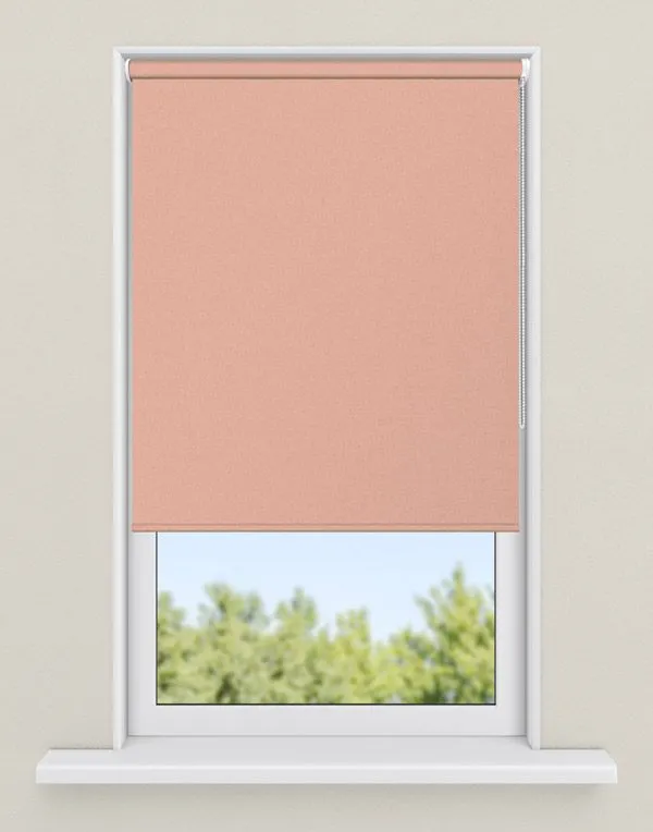 rolgordijnen roze - kleur Zalmroze, ondoorzichtig