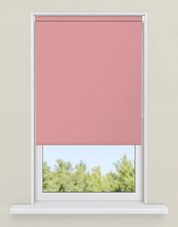 rolgordijnen roze - kleur Flamingo, ondoorzichtig