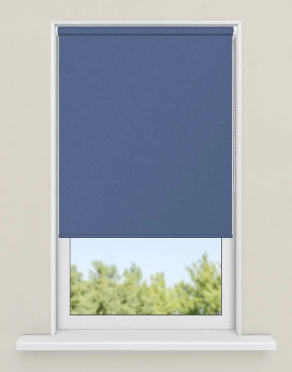 rolgordijnen blauw - kleur Blauwgrijs, ondoorzichtig
