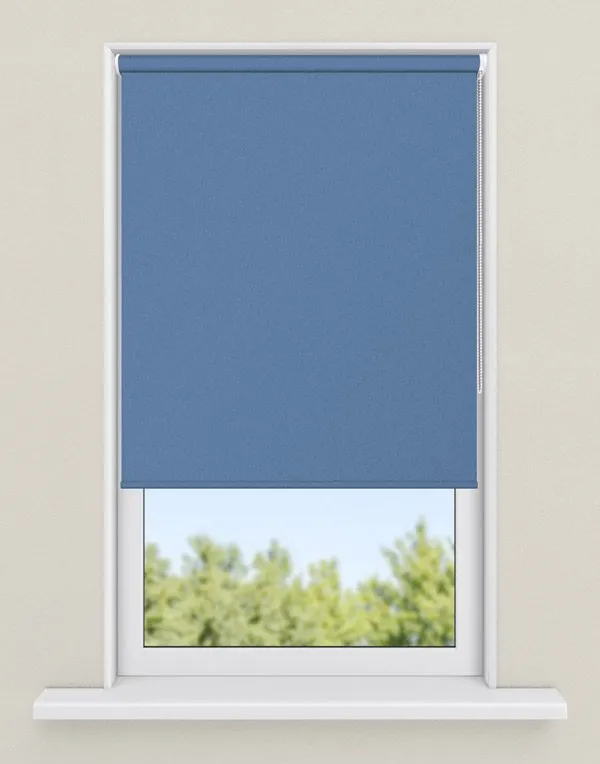 rolgordijnen blauw - kleur Jeans, verduisterend