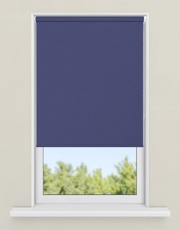 rolgordijnen blauw - kleur Koninklijk blauw, ondoorzichtig