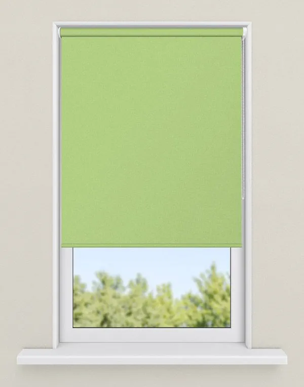rolgordijnen groen - kleur Appelgroen, ondoorzichtig