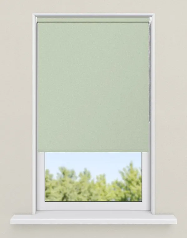 rolgordijnen groen - kleur Pistache, ondoorzichtig