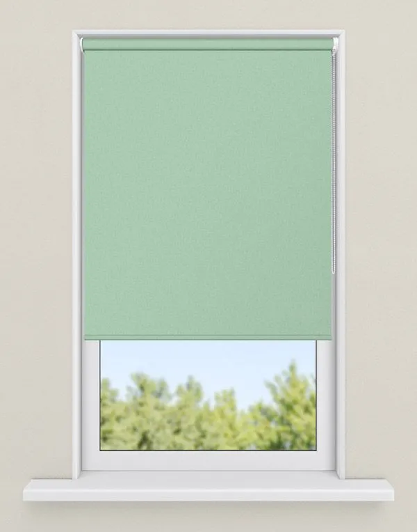 rolgordijnen groen - kleur Turquoise groen, ondoorzichtig