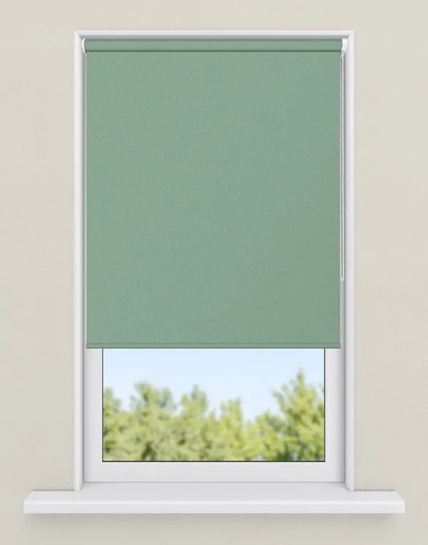 rolgordijnen groen - kleur Scandinavisch groen, ondoorzichtig